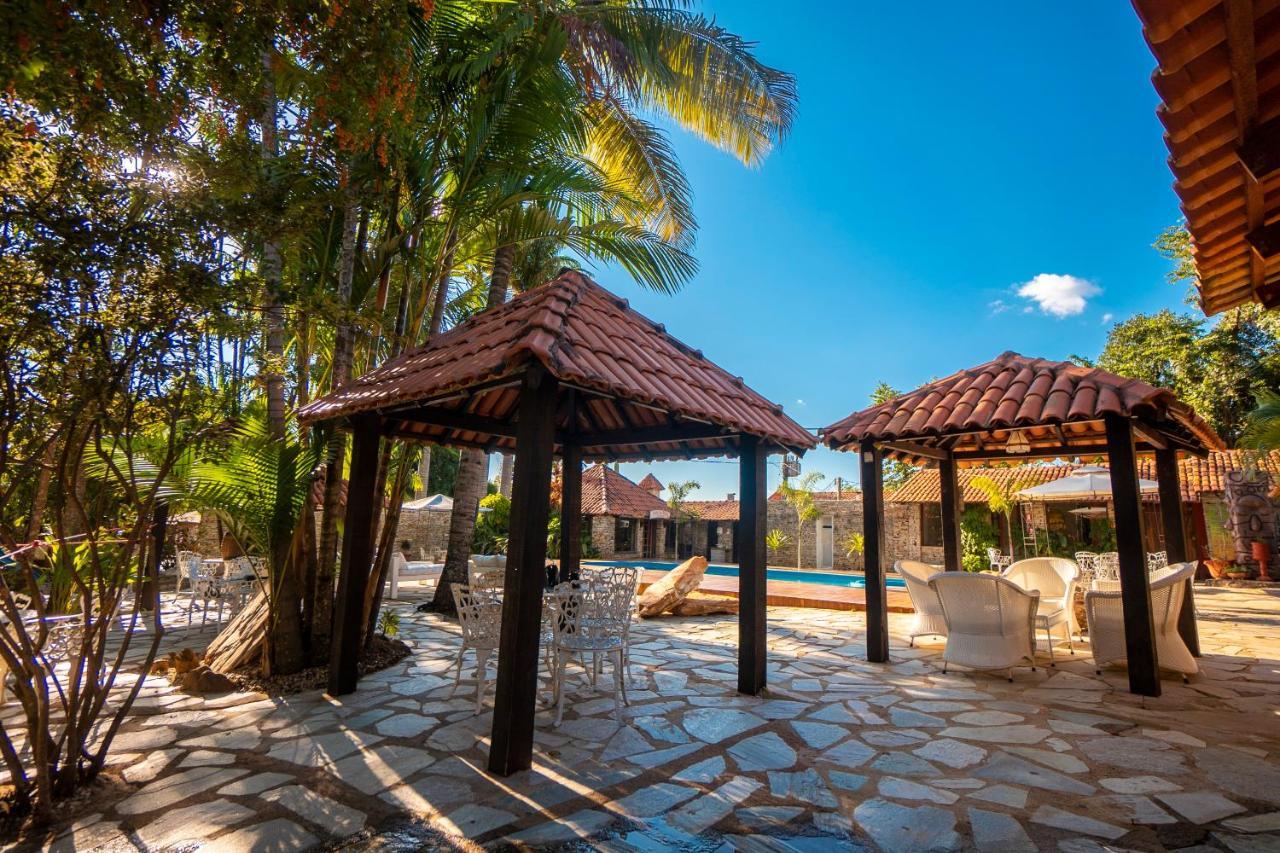 Pousada Villa Das Pedras Pirenopolis Bagian luar foto